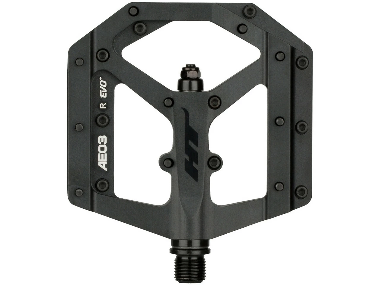 HT EVO AE03 Plattformpedale Stealth Black Limited Edition