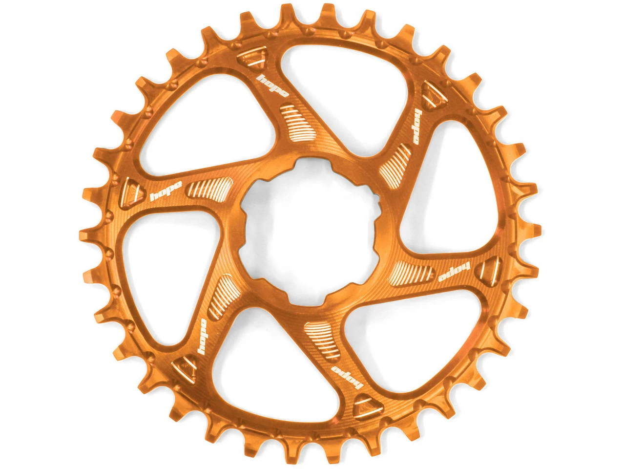 HOPE Spiderless Retainer Ring Direct Mount Kettenblatt – Bild 4