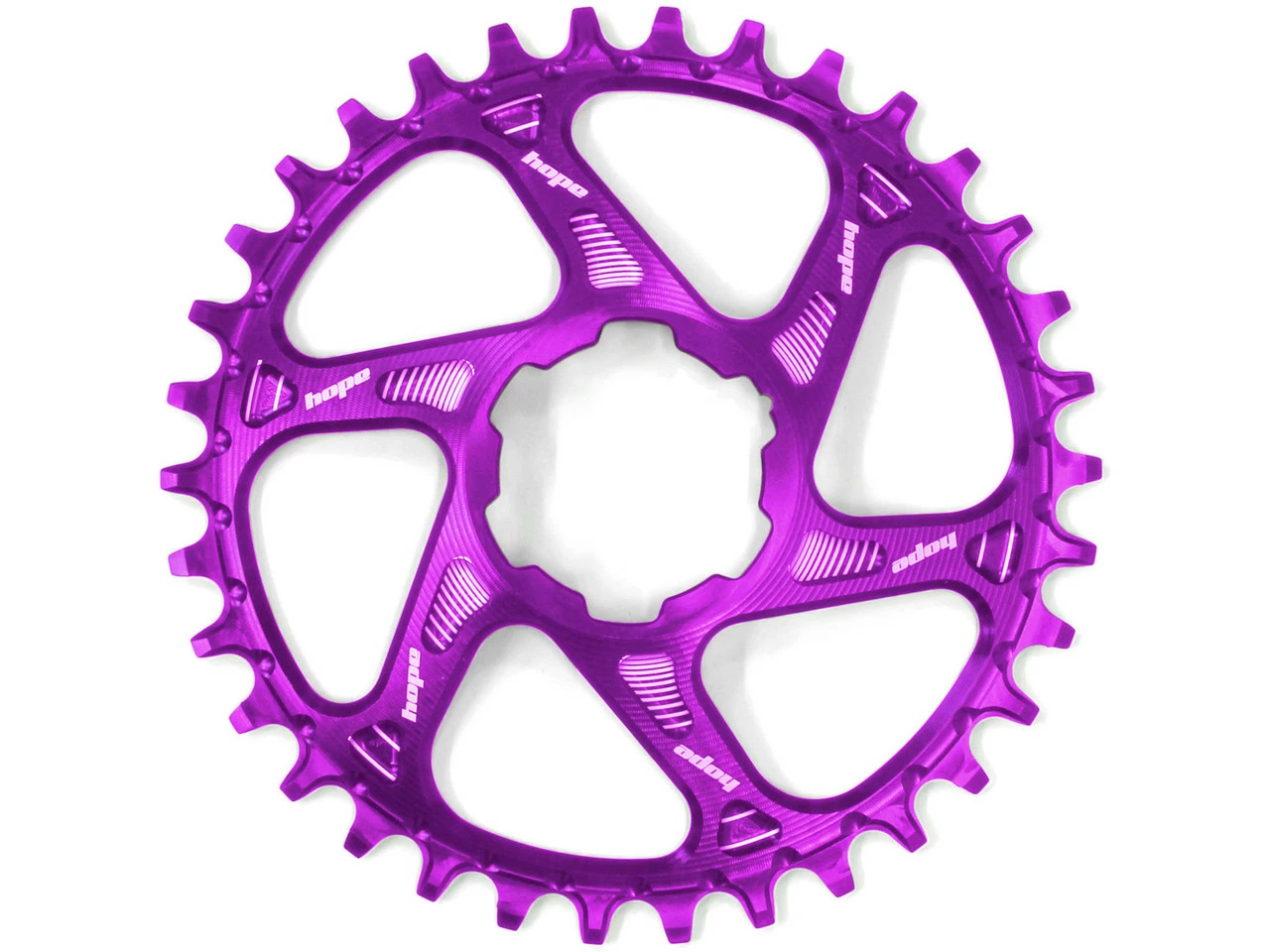 HOPE Spiderless Retainer Ring Direct Mount Kettenblatt – Bild 5