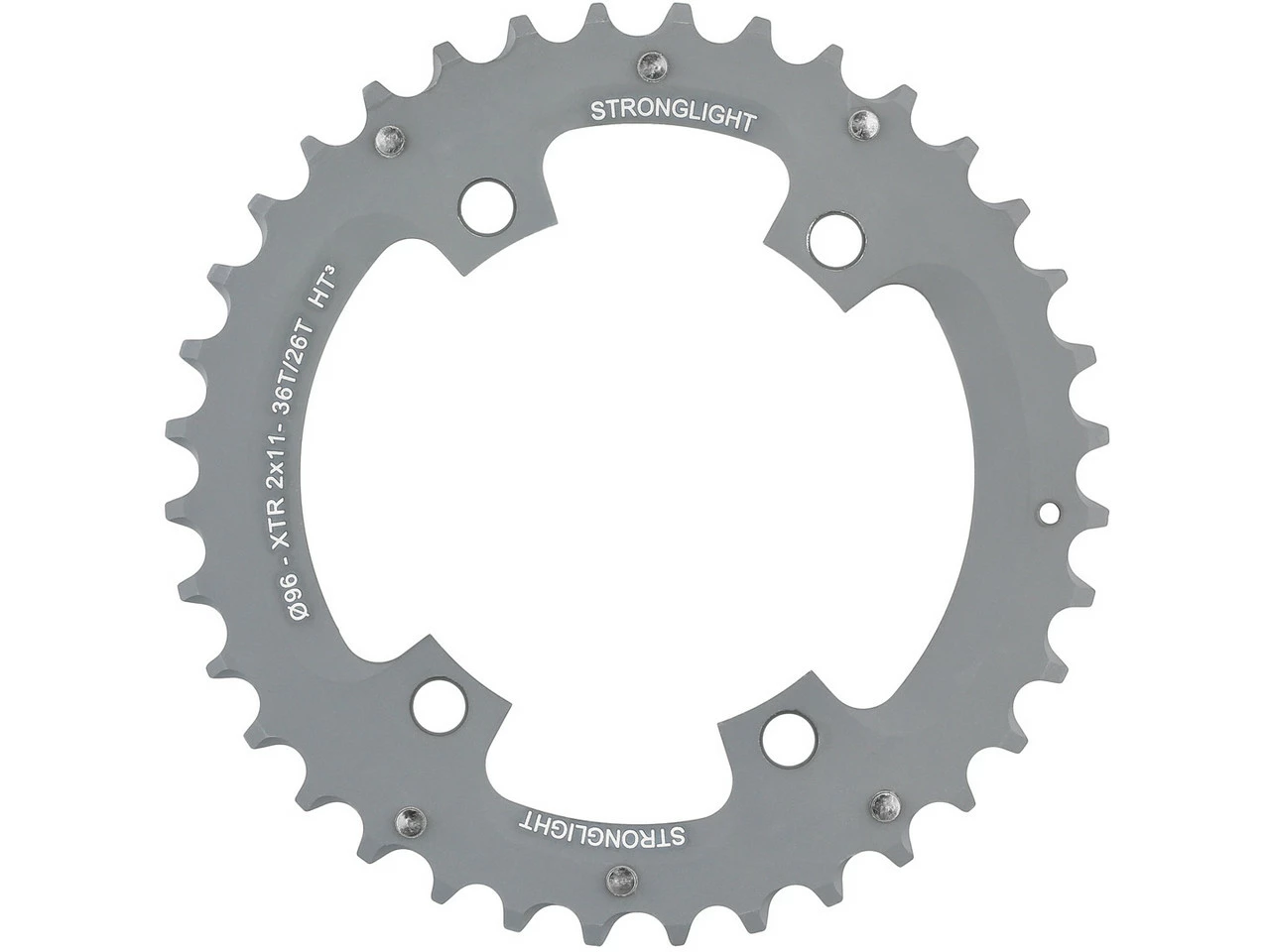 Stronglight HT3 Kettenblatt Shimano FC-M9000 11-fach, 4-Arm, 96/64 Mm Lochkreis