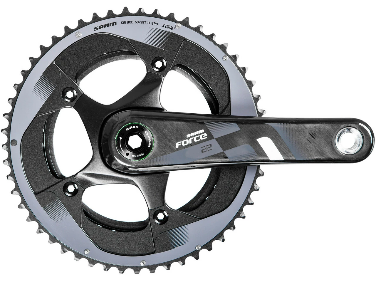 SRAM Force 22 BB30 11-fach Carbon Kurbelgarnitur