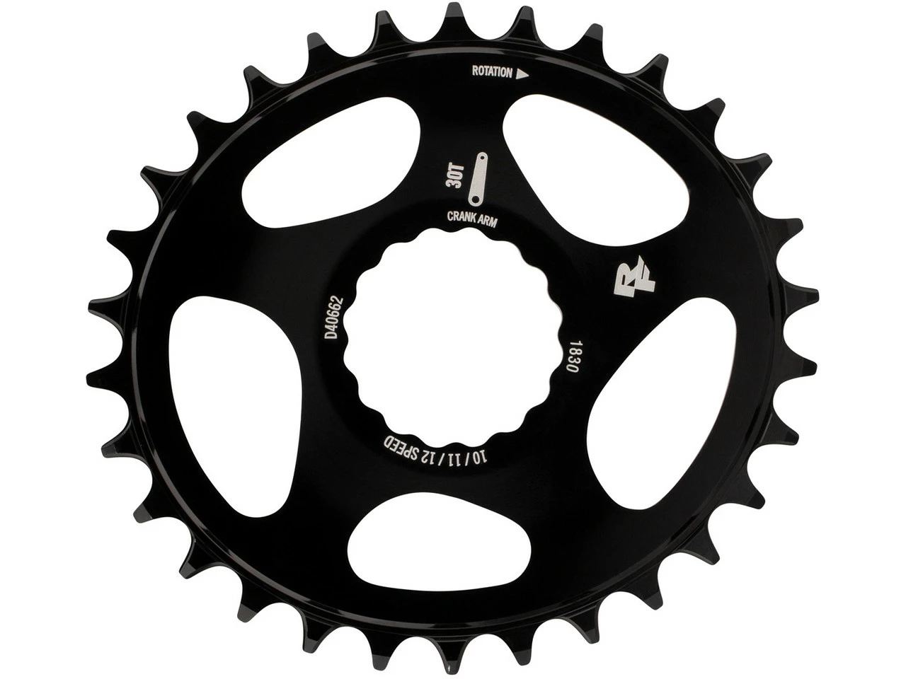 Race Face Cinch Direct Mount Oval Kettenblatt – Bild 2