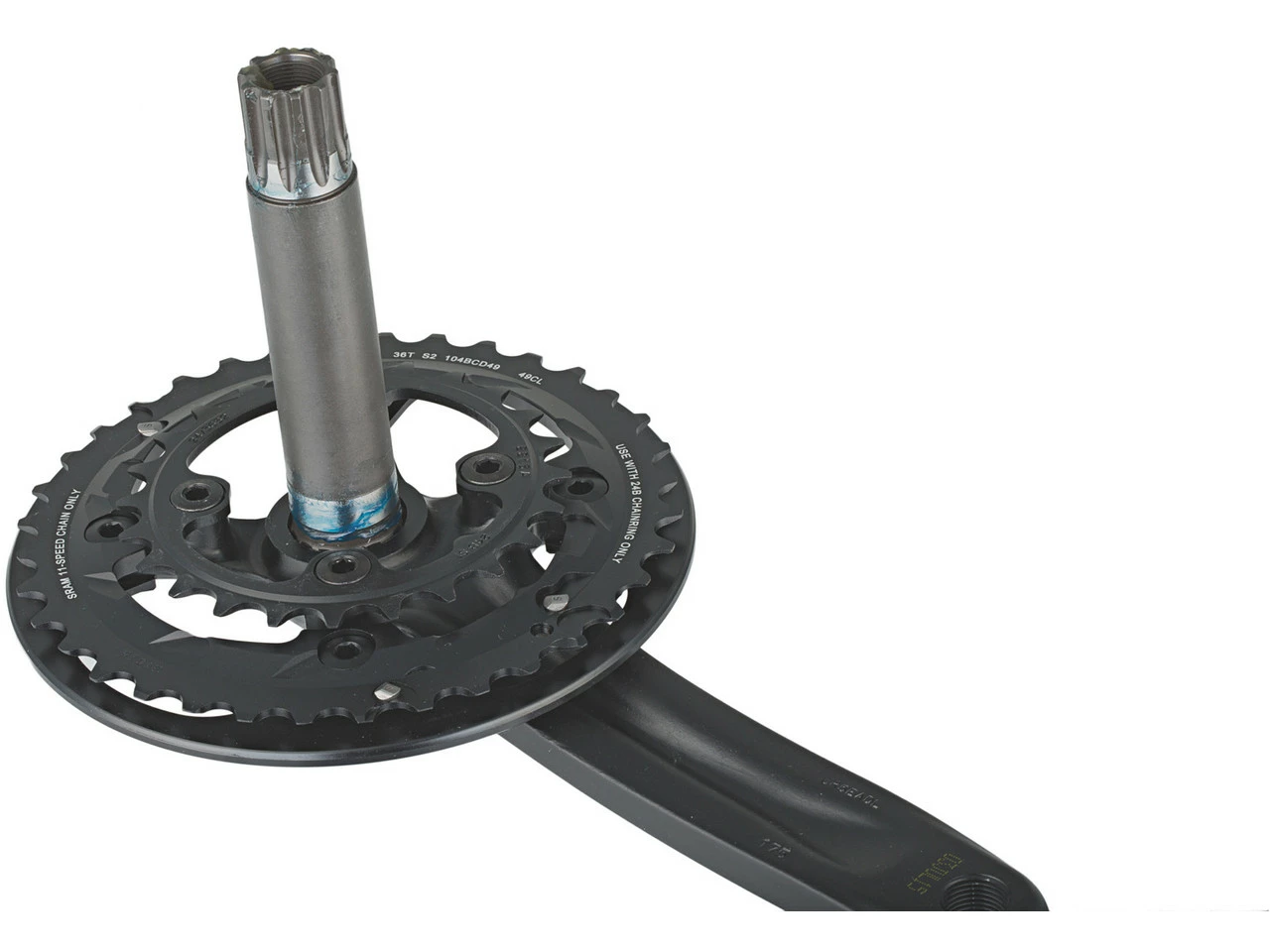 SRAM GX 1000 GXP 2x11-fach Kurbelgarnitur Mit Bashguard – Bild 3