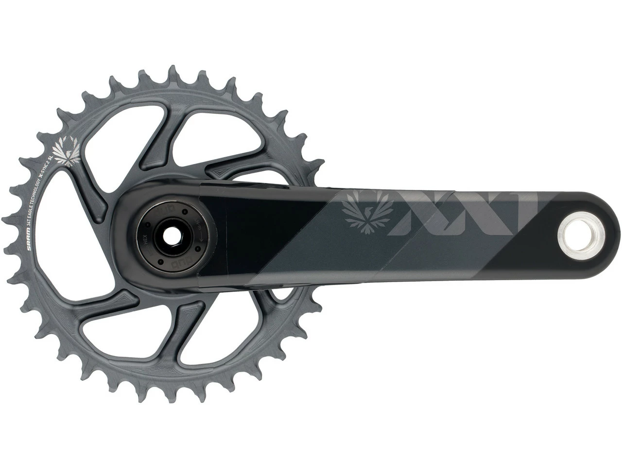 SRAM XX1 Eagle AXS DUB Boost 12-fach Kurbelgarnitur – Bild 5