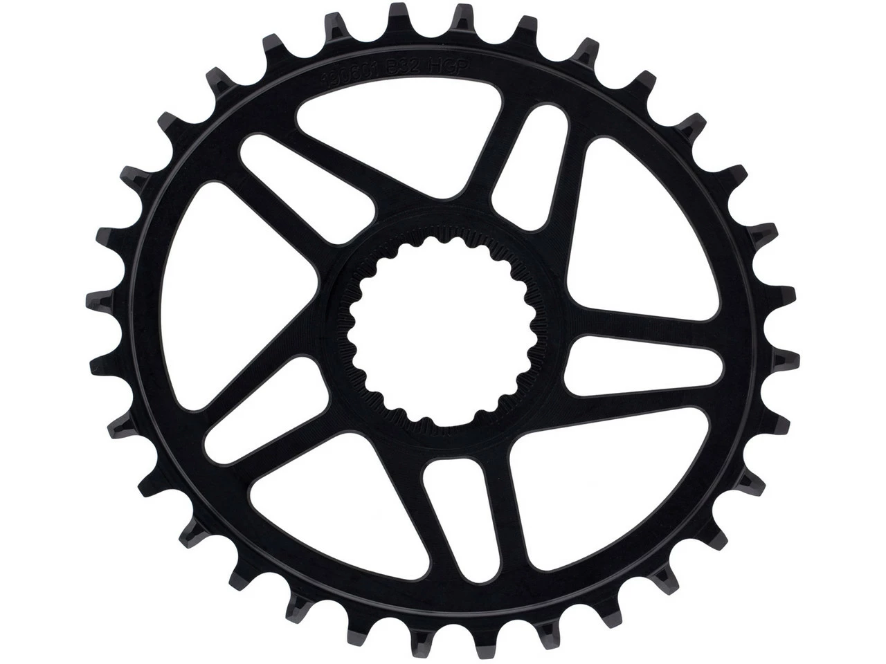 Wolf Tooth Components Elliptical Direct Mount Kettenblatt Shimano Für HG+ 12-fach Kette – Bild 2