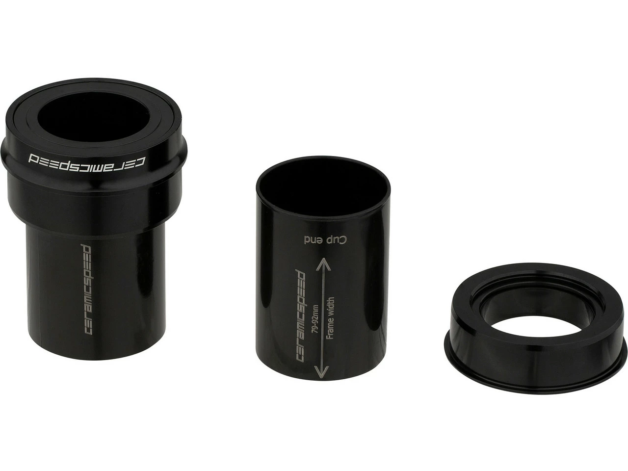 CERAMICSPEED BBRight SRAM DUB Road Coated Innenlager 46 X 79 Mm – Bild 4