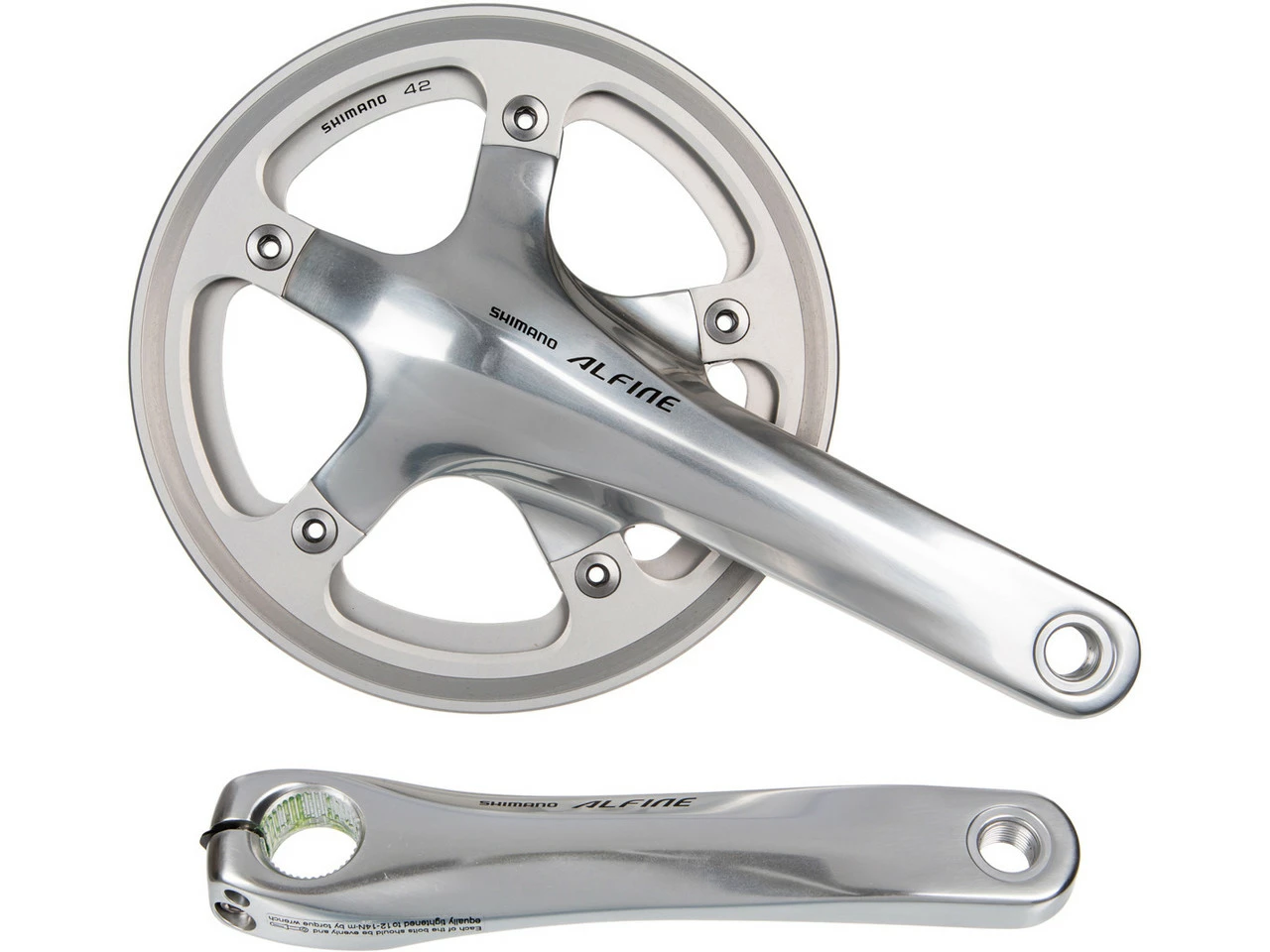 Shimano Alfine Kurbelgarnitur FC-S501 Mit Doppeltem KSR – Bild 2