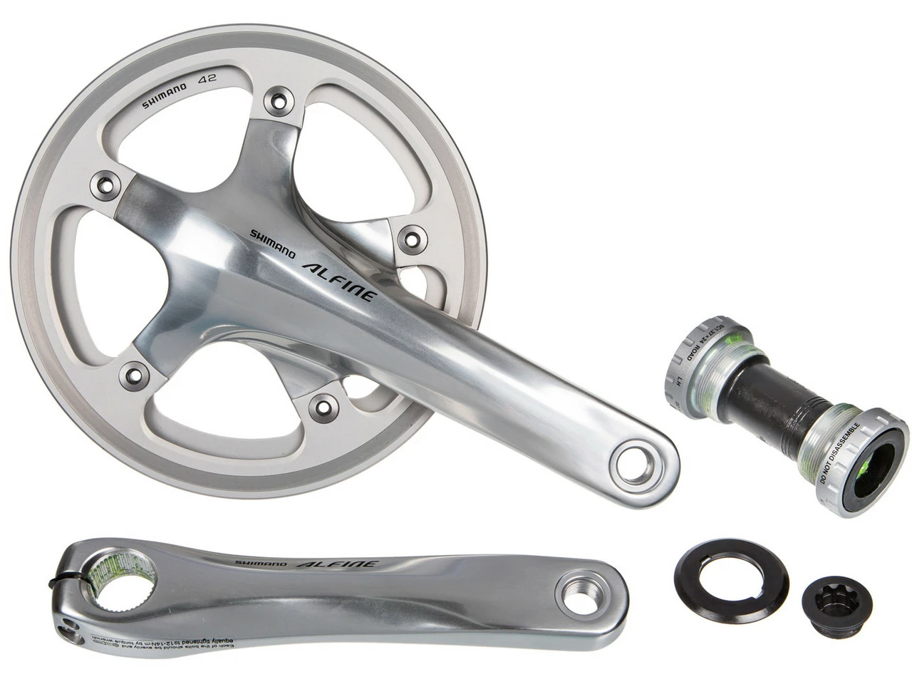 Shimano Alfine Kurbelgarnitur FC-S501 Mit Doppeltem KSR – Bild 5