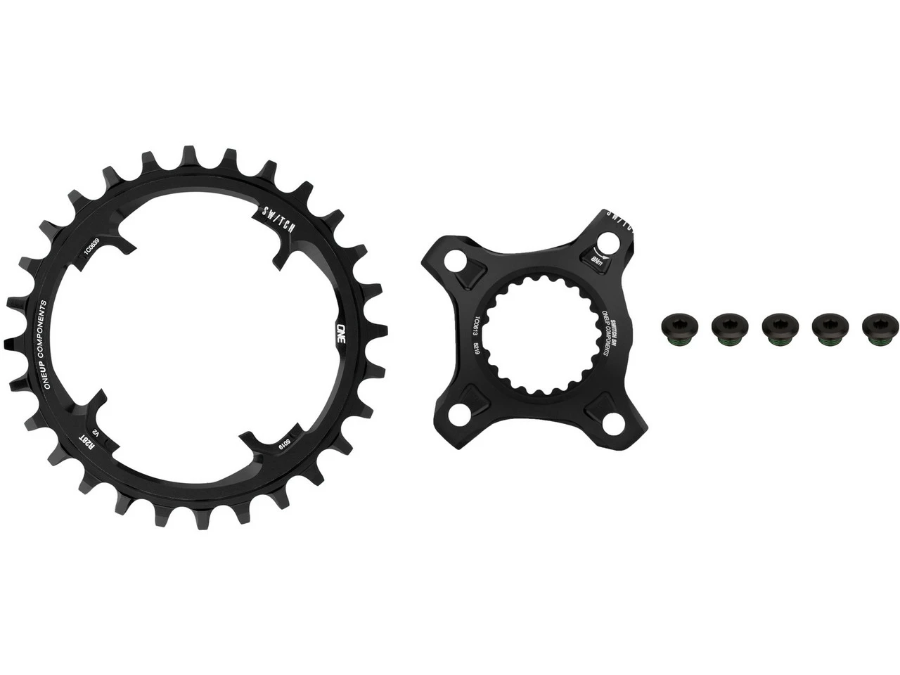 OneUp Components Switch Kettenblatt-Carrier System Für Shimano