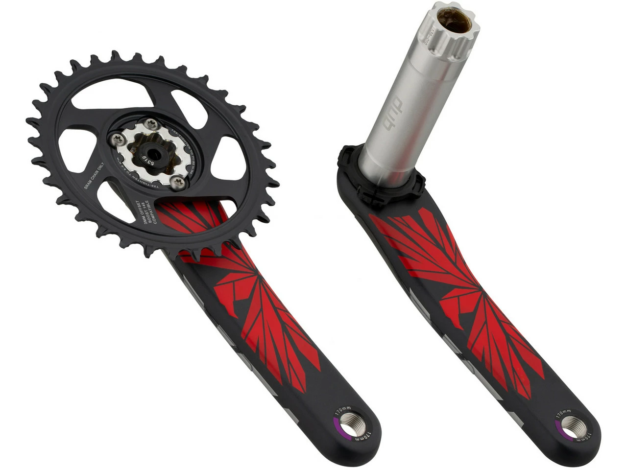 SRAM X01 Eagle Boost DUB DM 12-fach Carbon Kurbelgarnitur – Bild 3