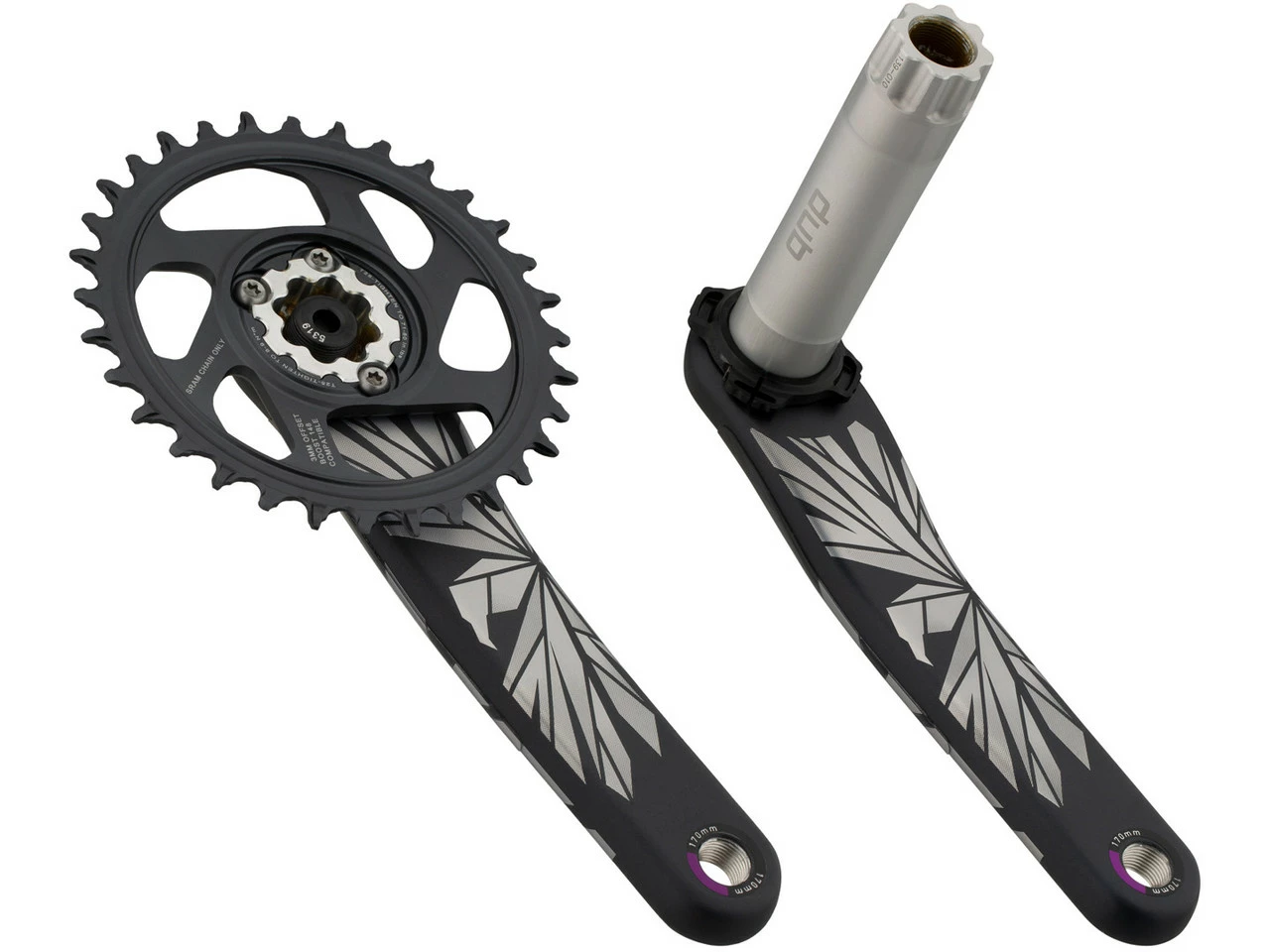 SRAM X01 Eagle Boost DUB DM 12-fach Carbon Kurbelgarnitur – Bild 7