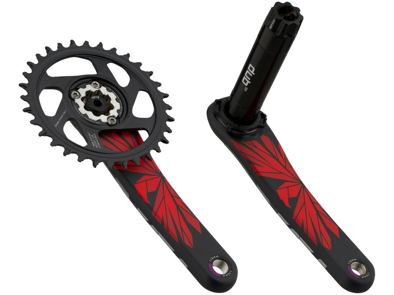 SRAM X01 Eagle SuperBoost+ DUB DM 12-fach Carbon Kurbelgarnitur – Bild 3