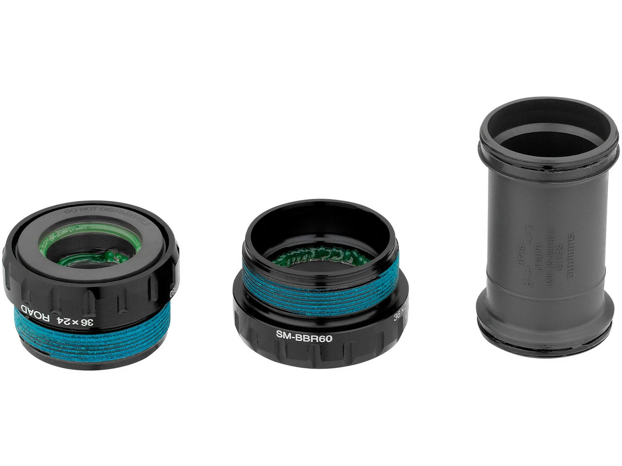 Shimano Ultegra / FC-CX70 / 105 Innenlager SM-BBR60 Hollowtech II – Bild 4